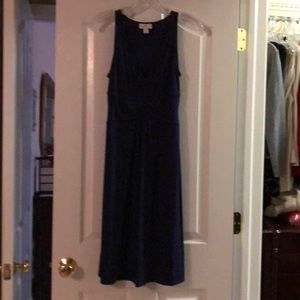 Ann Taylor deep V dress